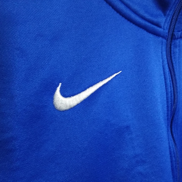 NIKE THERMAL FIT BOISE STATE 1/4 ZIP UP SWEATER - Picture 3 of 6